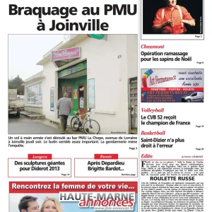 Édition du 05/01/13