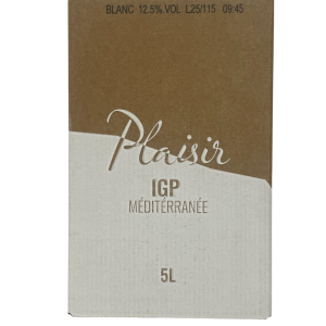 BIB CUVÉE PLAISIR 5L BLANC IGP