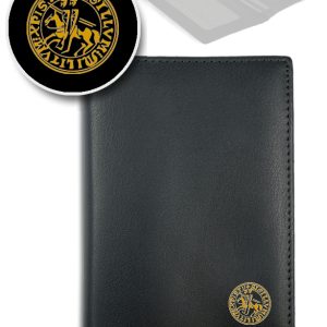 Porte-papiers Sceau Templier (doré)