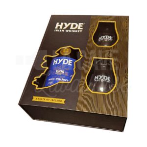 Coffret Hyde + 2 Verres – Single Malt Irish Whiskey – 70cl