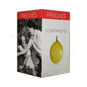 BIB Gourmandises Rouge – IGP d&rsquo;Oc – Preignes Le Vieux – 5L