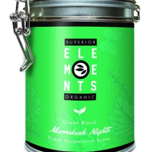 Marrakesh Nights | Thé Vert Bio | Boîte de 100gr