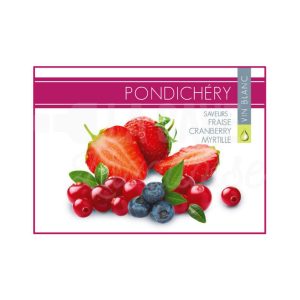 PONDICHERY 12° – 10 Litres – Fraise, Cranberry, Myrtille