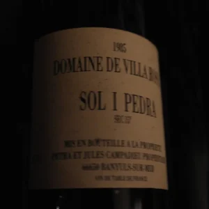 Domaine Villa Rose | Sol I Pedra | 1985