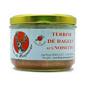 Terrine de Daguet aux Noisettes – La Ferme de Maupoirier – Jublains (53) – 180gr