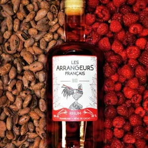Rhum arrangé « Framboise Fêves de cacao » | Les arrangeurs français