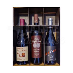 Coffret Vins « HELIOS » Rouges – 3 Bouteilles