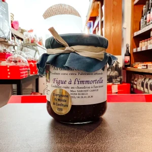Confiture de Figue à l&rsquo;immortelle Sarossy