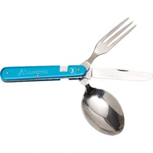 Couverts Camping Bleu