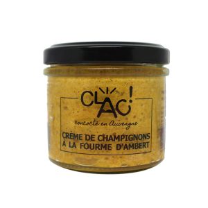 Crème de Champignons à la Fourme d&rsquo;Ambert – Conserverie Clac ! – 100gr
