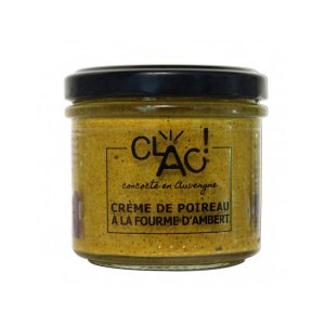 Crème de Poireau à la Fourme d&rsquo;Ambert – Conserverie Clac ! – 100gr