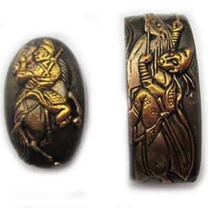 Fuchi – Kashira cavalier