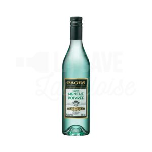 Liqueur de Menthe Poivrée 21° – Distillerie Pagès – 70cl
