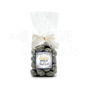 Galets Gris – Chocolat Lait croustillants à la Fleur de Sel – Sachet 130gr