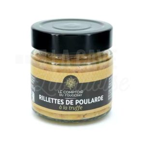Rillettes de Poularde à la Truffe – Le Comptoir du Fougeray – 100gr