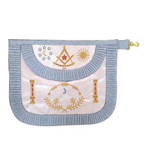 Tablier de Maître Installé, Rite Français 1801