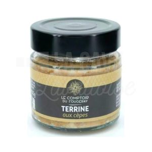 Terrine de Porc aux Cèpes – Le Comptoir du Fougeray – 100gr