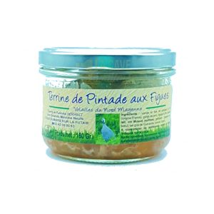 Terrine de Pintade aux Figues – Volailles du Nord Mayenne – St Mars sur la Futaie (53) – 180gr