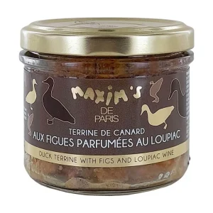 Terrine de canard aux figues parfumée au Loupiac Maxim&rsquo;s